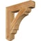 Ekena Millwork Olympic Craftsman Rough Sawn Bracket, Western Red Cedar, 4"W x 22"D x 22"H BKT04X22X22OLY04RWR - alternate 1